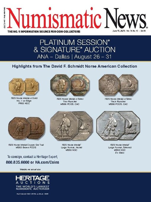 Title details for Numismatic News by Active Interest Media HoldCo, Inc. - Available
